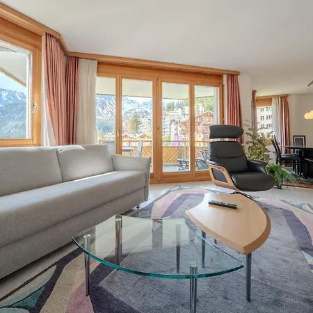 Casa Cresta C32, Zentrales Mit Bergblick By Vacations Apartament Arosa
