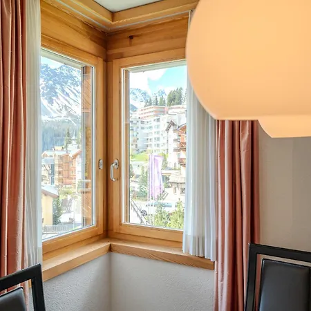 Apartment Casa Cresta C32, Zentrales Mit Bergblick By Vacations Arosa